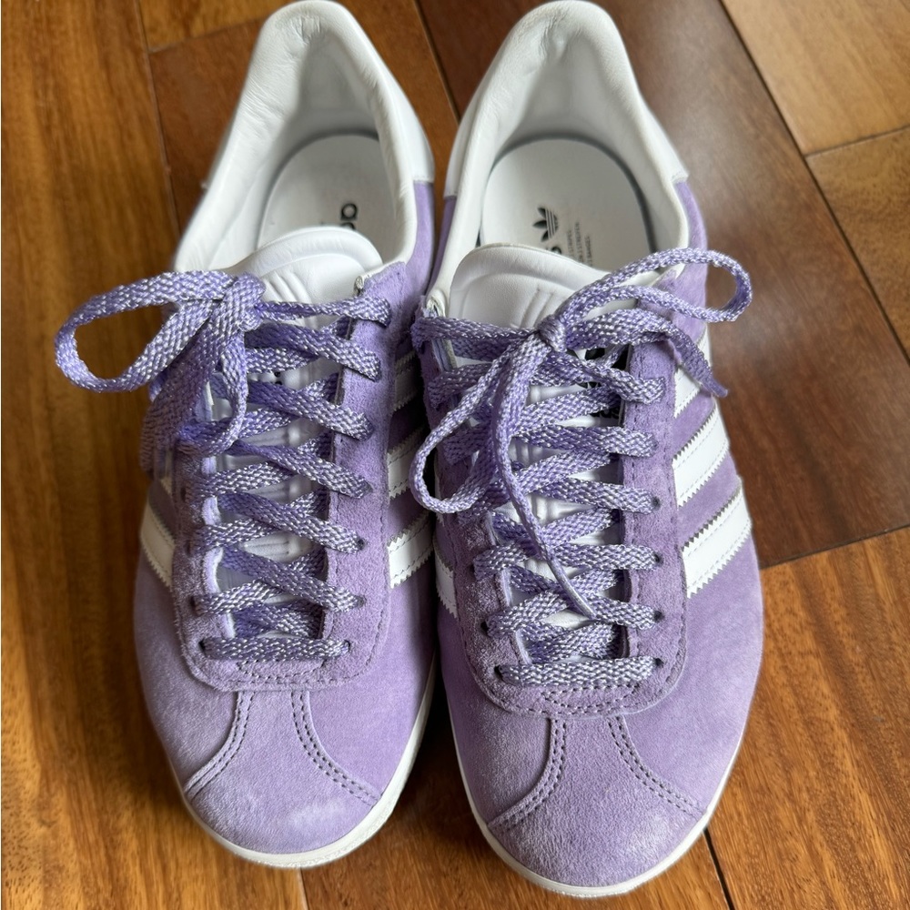 Adidas Gazelle 85  Purple Men US 5